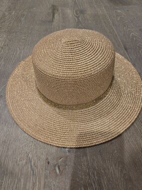 Sun Hat in Rose Gold